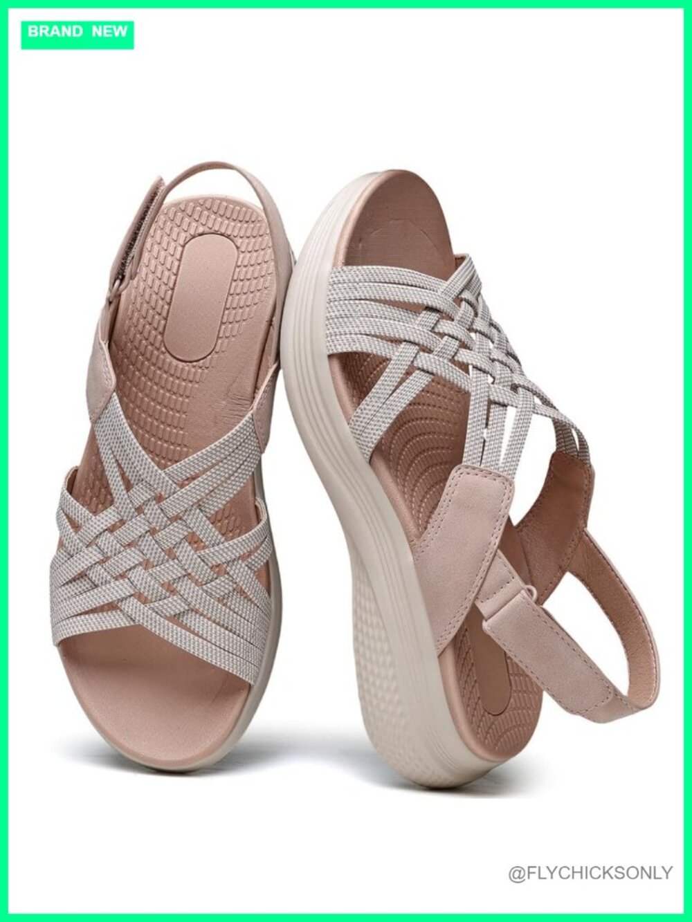 Women's Arch Support Wedge Sandals Comfortable Walking Beach Shoes